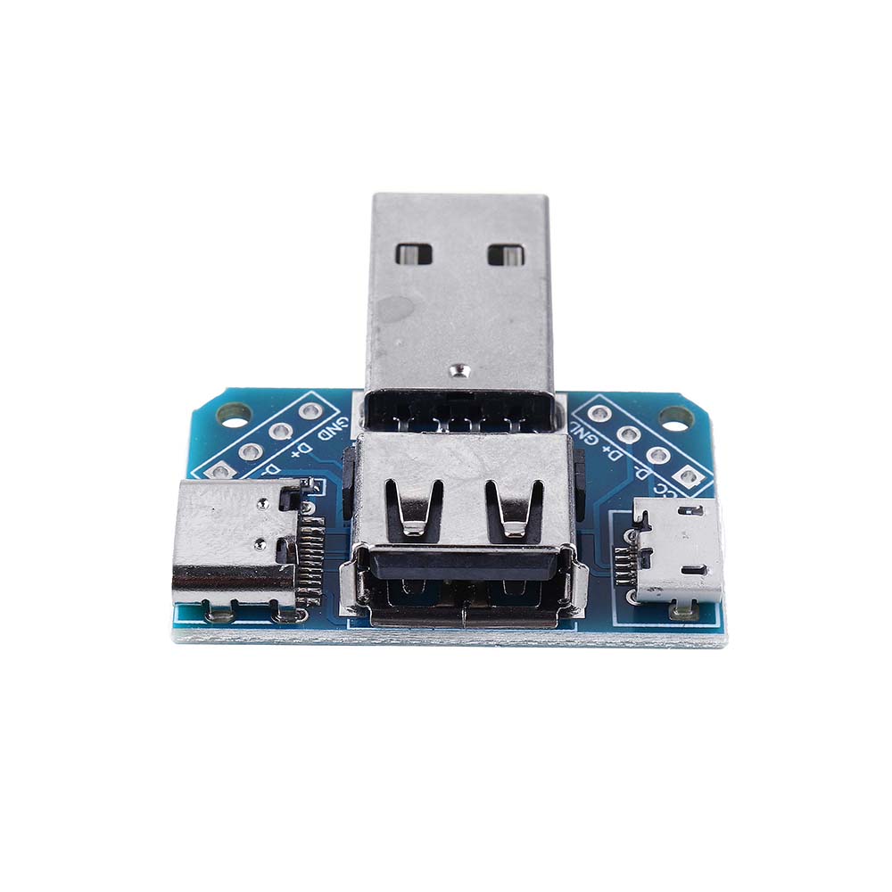 30pcs-USB-Adapter-Board-Male-to-Female-Micro-Type-C-4P-254mm-USB4-Module-Converter-1605813