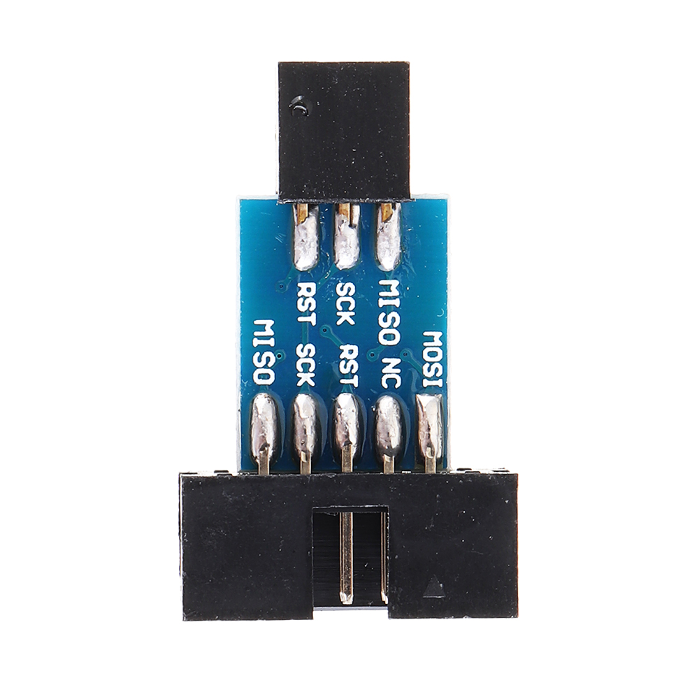 ARCELI Smaller 10Pin to 6Pin Adapter Board for AVRISP MKII USBASP STK500 