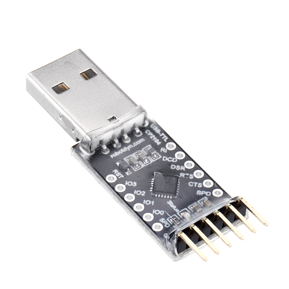 5Pcs-RobotDynreg-CP2104-USB-TTL-UART-Serial-Adapter-Microcontroller-5V33V-Module-Digital-IO-USB-A-1715505