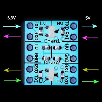 5Pcs-Two-Channel-IIC-I2C-L0gic-Level-Converter-Bi-Directional-Module-979919