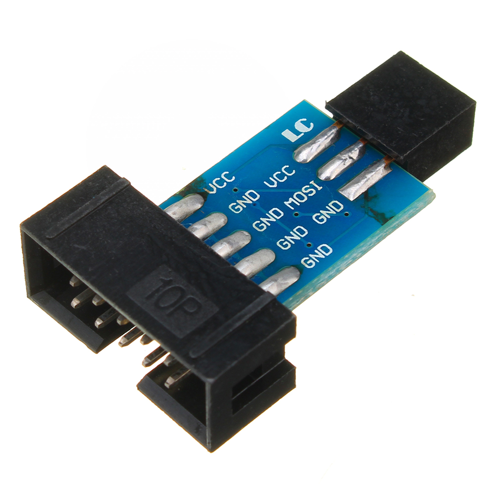 5PCS 10Pin Convert to 6Pin ISP Adapter Board For ATMEL AVRISP USBASP STK500 