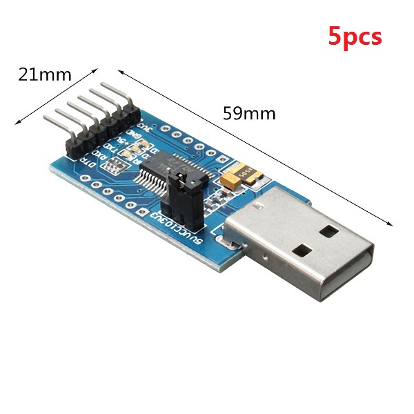 5pcs-5V-33V-FT232RL-USB-Module-To-Serial-232-Adapter-Download-Cable-1080587