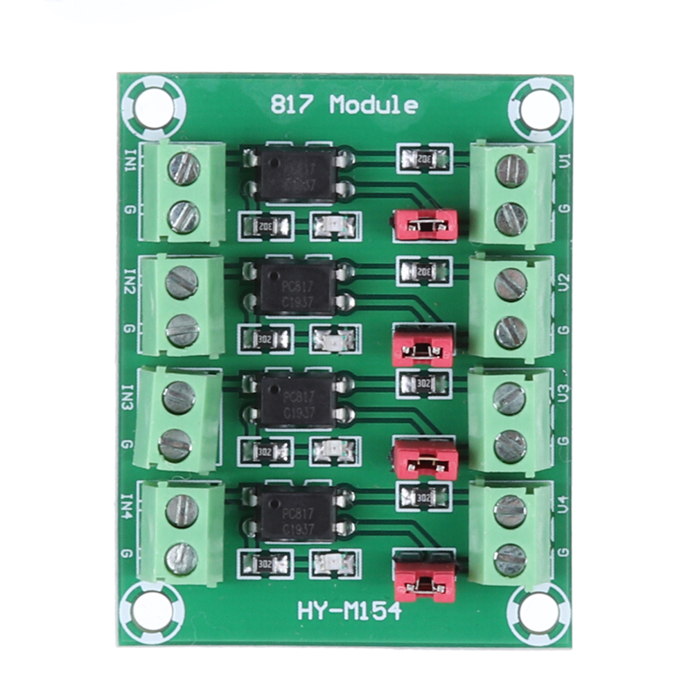 PC817 4-Channel Voltage Converter Module Isolation Driving Module Optocoupler 