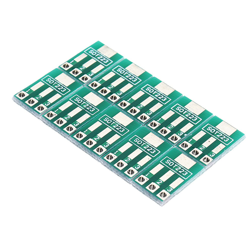 SOT89SOT223-to-SIP-Patch-Transfer-Adapter-Board-SIP-Pitch-254mm-PCB-Tin-Plate-1590223