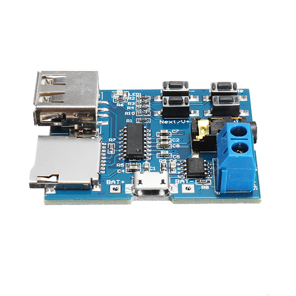 10Pcs-MP3-Lossless-Decoder-Board-With-Power-Amplifier-Module-TF-Card-Decoding-Player-1216611