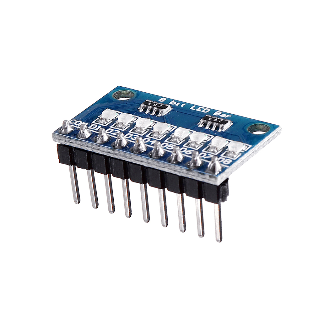 20pcs-33V-5V-8-Bit-Red-Common-Cathode-LED-Indicator-Display-Module-DIY-Kit-1641973