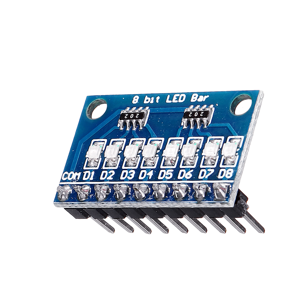 3pcs-33V-5V-8-Bit-Red-Common-Cathode-LED-Indicator-Display-Module-DIY-Kit-1641976