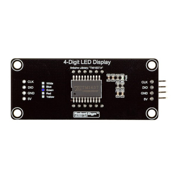 5Pcs-056-Inch-Yellow-LED-Display-Tube-4-Digit-7-segments-Module-RobotDyn-for-Arduino---products-that-1144439