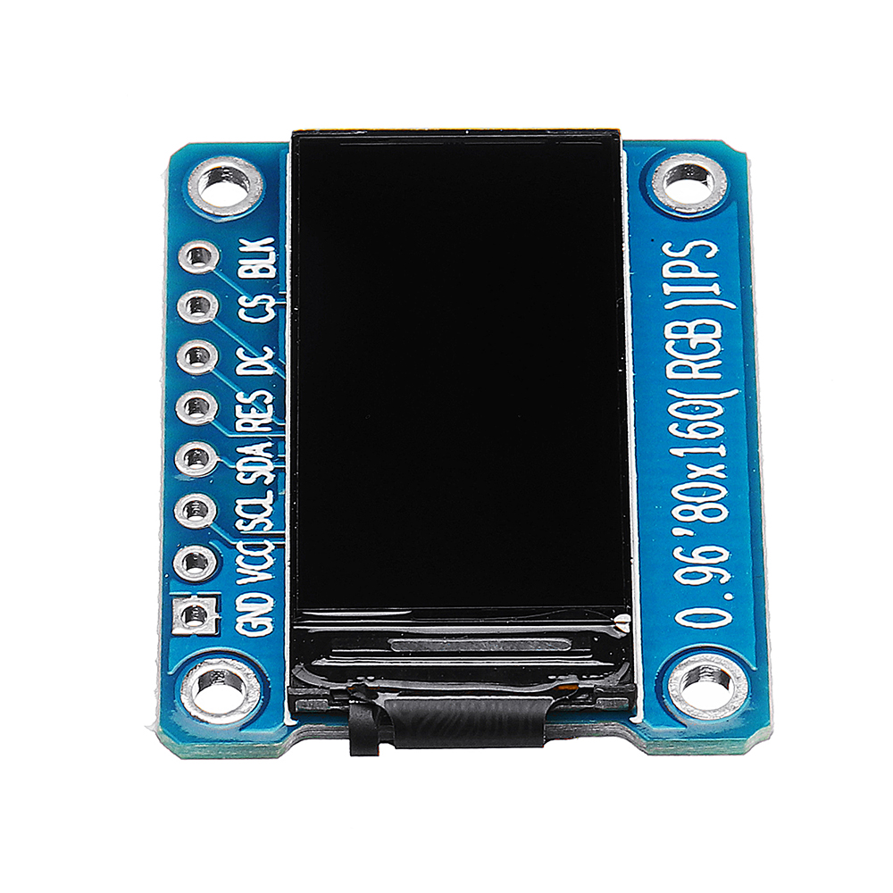 Geekcreit-096-Inch-7Pin-HD-Color-IPS-Screen-TFT-LCD-Display-SPI-ST7735-Module-1370911