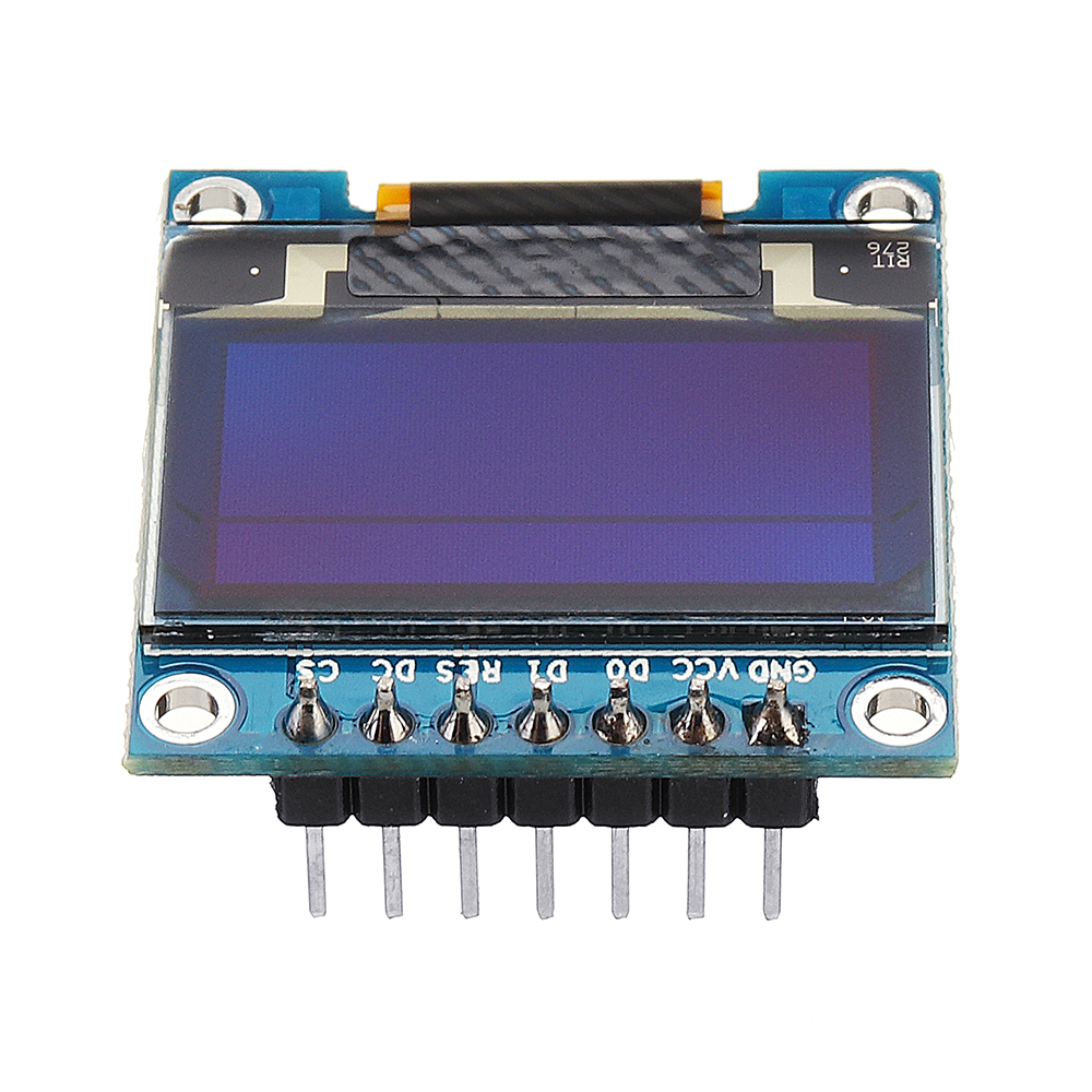 Geekcreitreg-7Pin-096-Inch-OLED-Display--Transparent-Shell-Acrylic-Case-12864-SSD1306-SPI-IIC-Serial-1480705