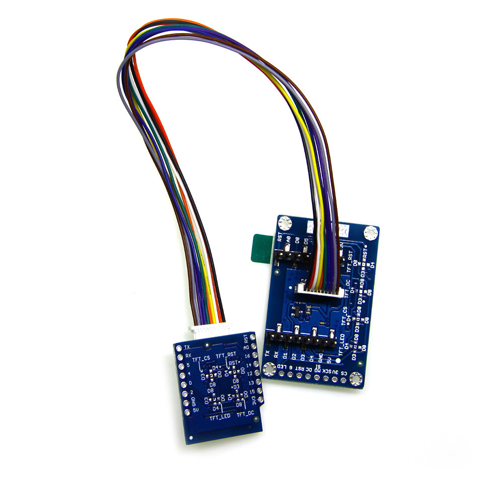 Geekcreitreg-ESP8266-14-Inch-LCD-TFT-Shield-V100-Display-Module-For-D1-Mini-Board-1436274