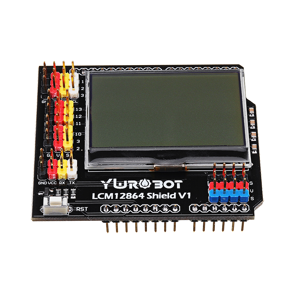 LCM12864-Shield-LCD-Display-Expansion-Board-YwRobot--for-Arduino---products-that-work-with-official--1369552