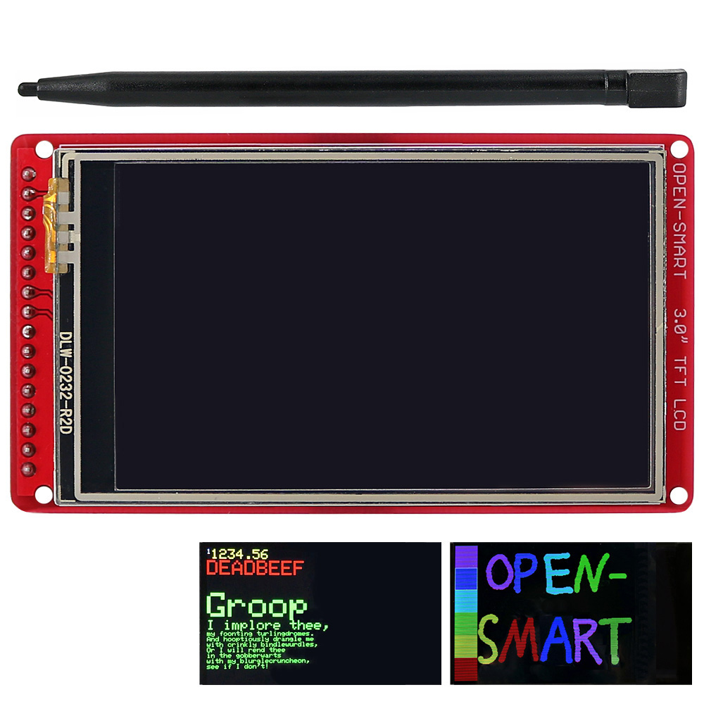 OPEN-SMART-30-Inch-TFT-LCD-Shield-Module-Touch-Screen-Display-with-Touch-Pen-for-UNO-R3NanoMega2560-1628567