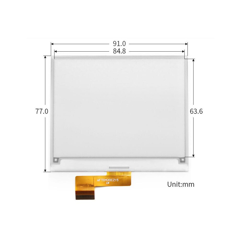 Wavesharereg-42-inch-Electronic-ink-Screen-E-paper-400x300-Resolution-Black-and-White-Display-Module-1745929