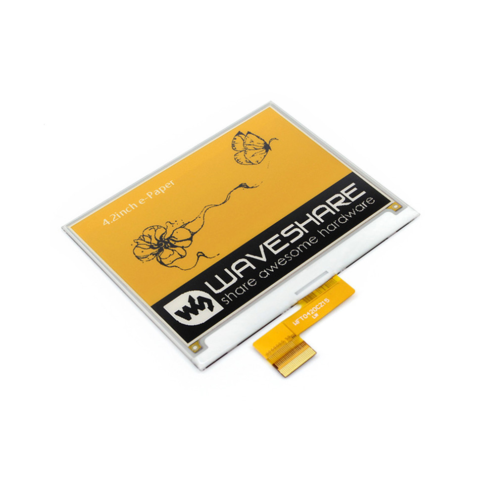 Wavesharereg-42-inch-Electronic-ink-Screen-E-paper-400x300-Resolution-Yellow-Black-and-White-Display-1745698