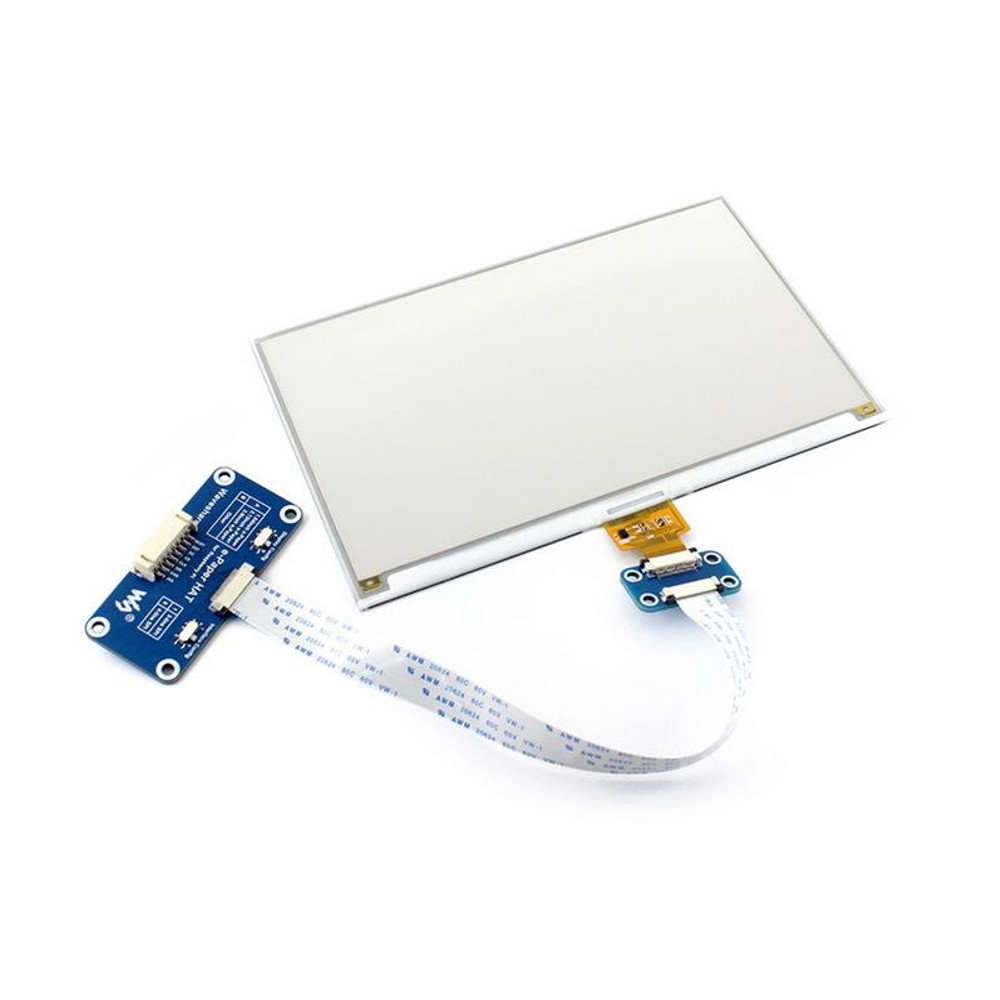 Wavesharereg-75-Inch-640times384-E-paper-Ink-Screen-Yellow-Black-and-White-SPI-Interface-with-Driver-1745648