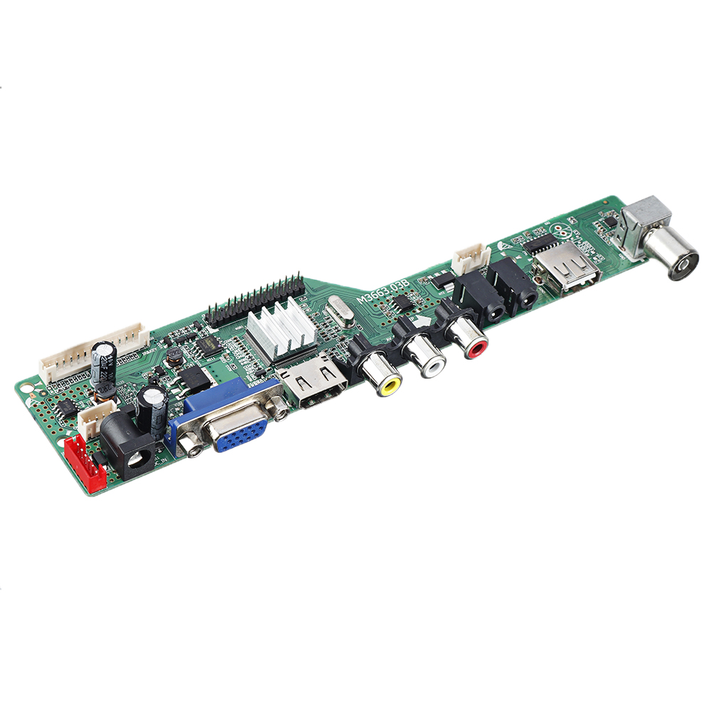 Digital-Signal-M366303B-DVB-T2-Universal-LCD-TV-Controller-Driver-Board-TVPCVGAHDMIUSB-with-Remote-C-1760165