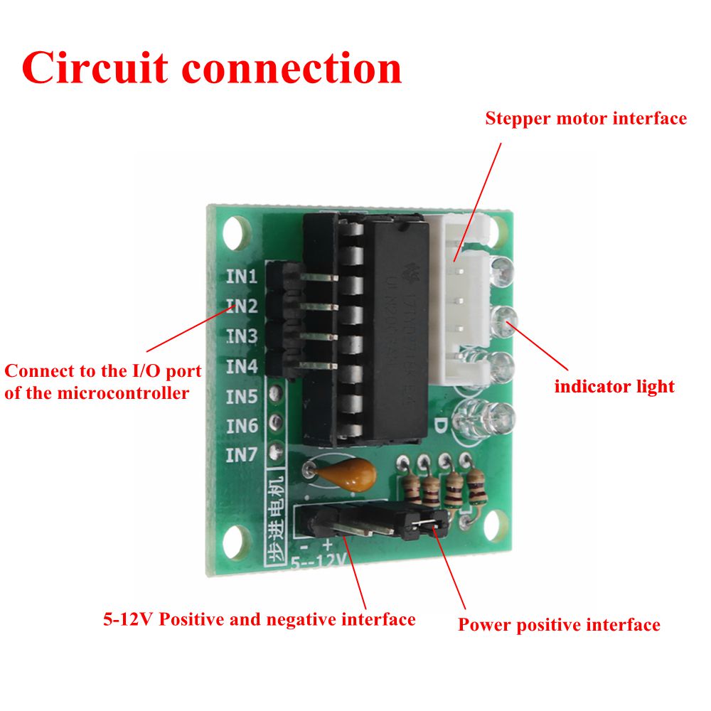 ULN2003-Four-phase-Five-wire-Driver-Board-Electroincs-Stepper-Motor-Driver-Board-5-12V-DC-1352485