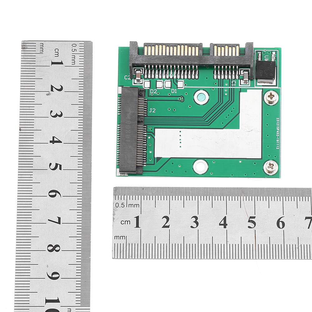 mSATA SSD To 2.5" SATA 6.0 Gps Adapter Konverter Card IDE HDD For Laptop New 