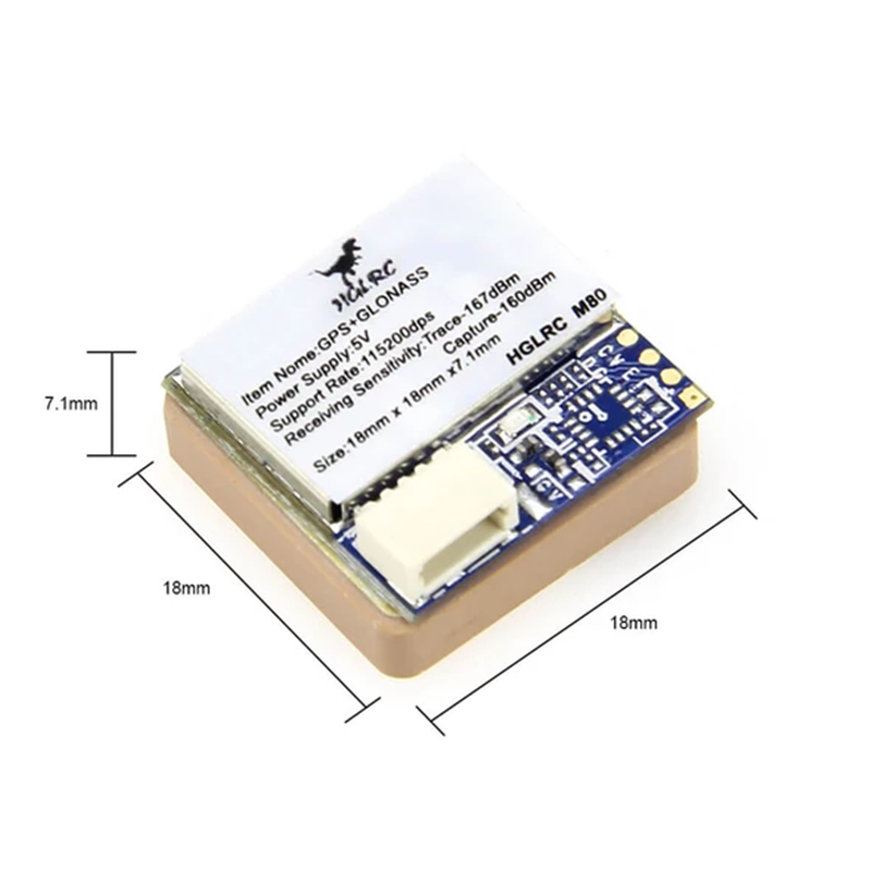 HGLRC-M80-GPS-Module-for-FPV-Racing-Drone-Compatibled-With-GLONASSGALILEOQZSSSBASBDS-1607028