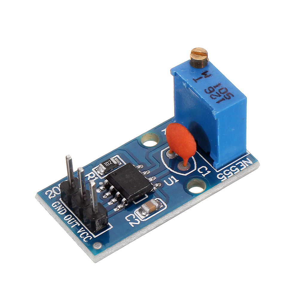 5pcs NE555 adjustable frequency pulse generator module For Arduino Smart Car 