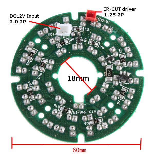 3Pcs-48-LED-IR-Infrared-Illuminator-Bulb-Circuit-Board-For-CCTV-Security-Camera-1148875