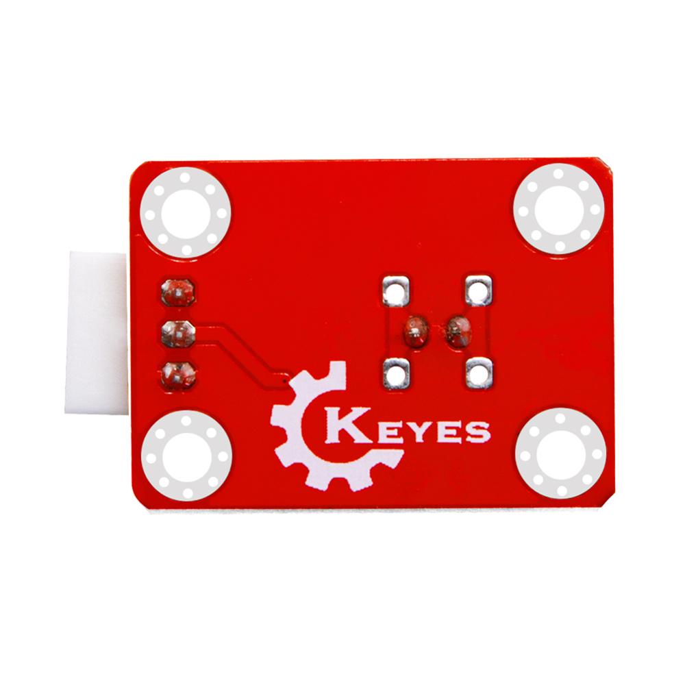 Keyes-Brick-Red-LED-ModulePad-hole-Anti-reverse-Plug-White-Terminal-for-Arduino-1699940