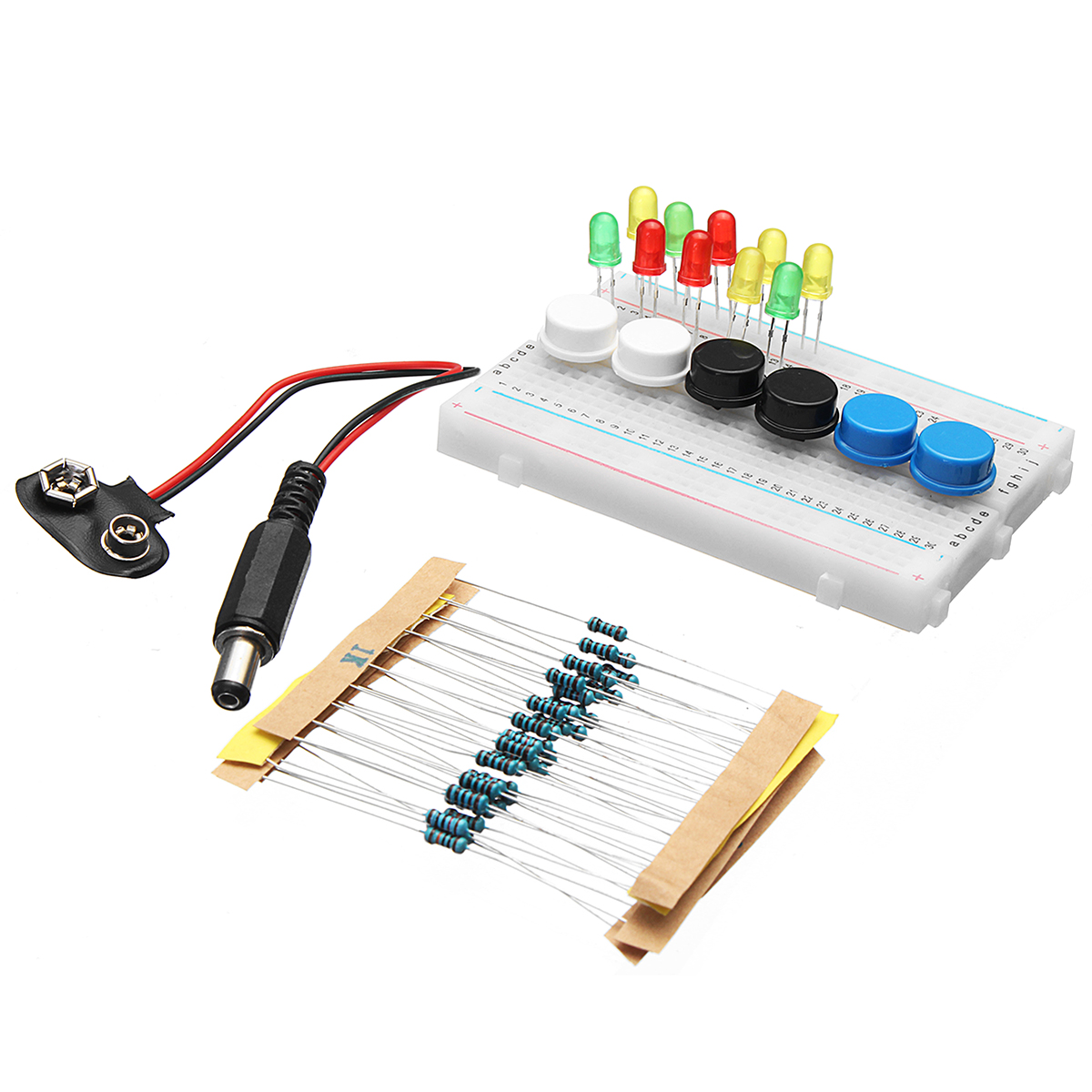 Basic-Starter-Kit-UNO-R3-Mini-Breadboard-LED-Jumper-Wire-Button-With-Box-For-Geekcreit-for-Arduino---1161006