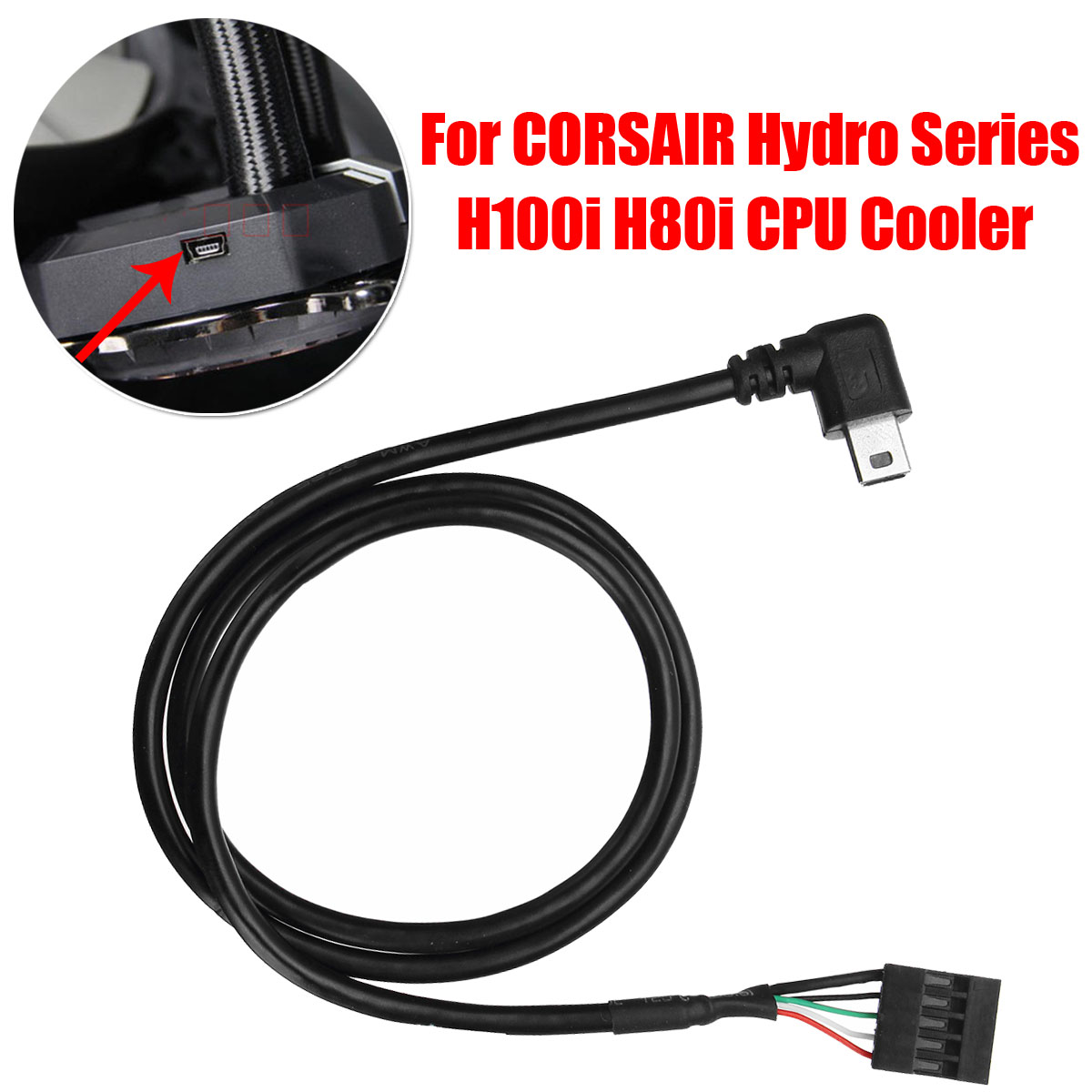 CPU-Cooler-USB-Interface-Cable-Cool-for-CORSAIR-Hydro-Series-H80i-H100i-1740594