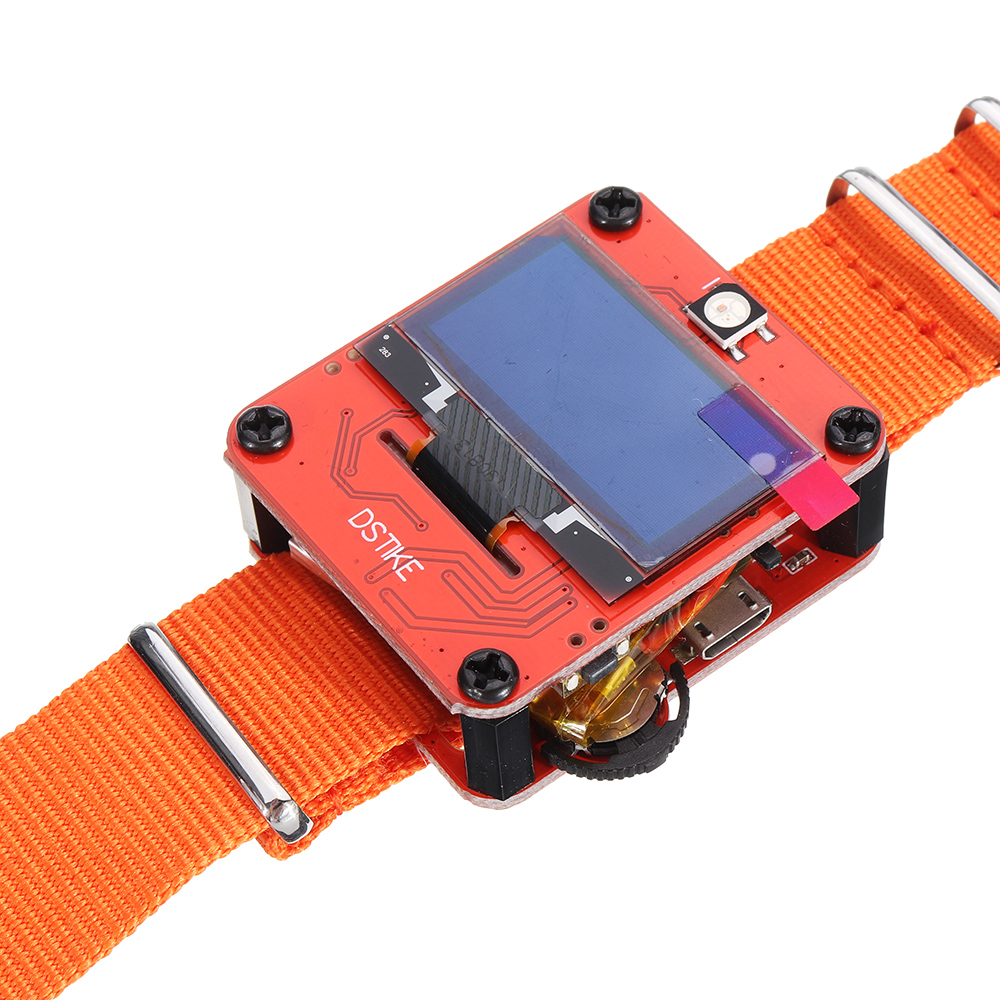 3pcs DSTIKE Bracelet Orange Deauther / Montre Deauther NodeMCU ESP8266  Carte de développement WiFi programmable pour Arduino - produits qui  fonctionnent avec les cartes officielles Arduino