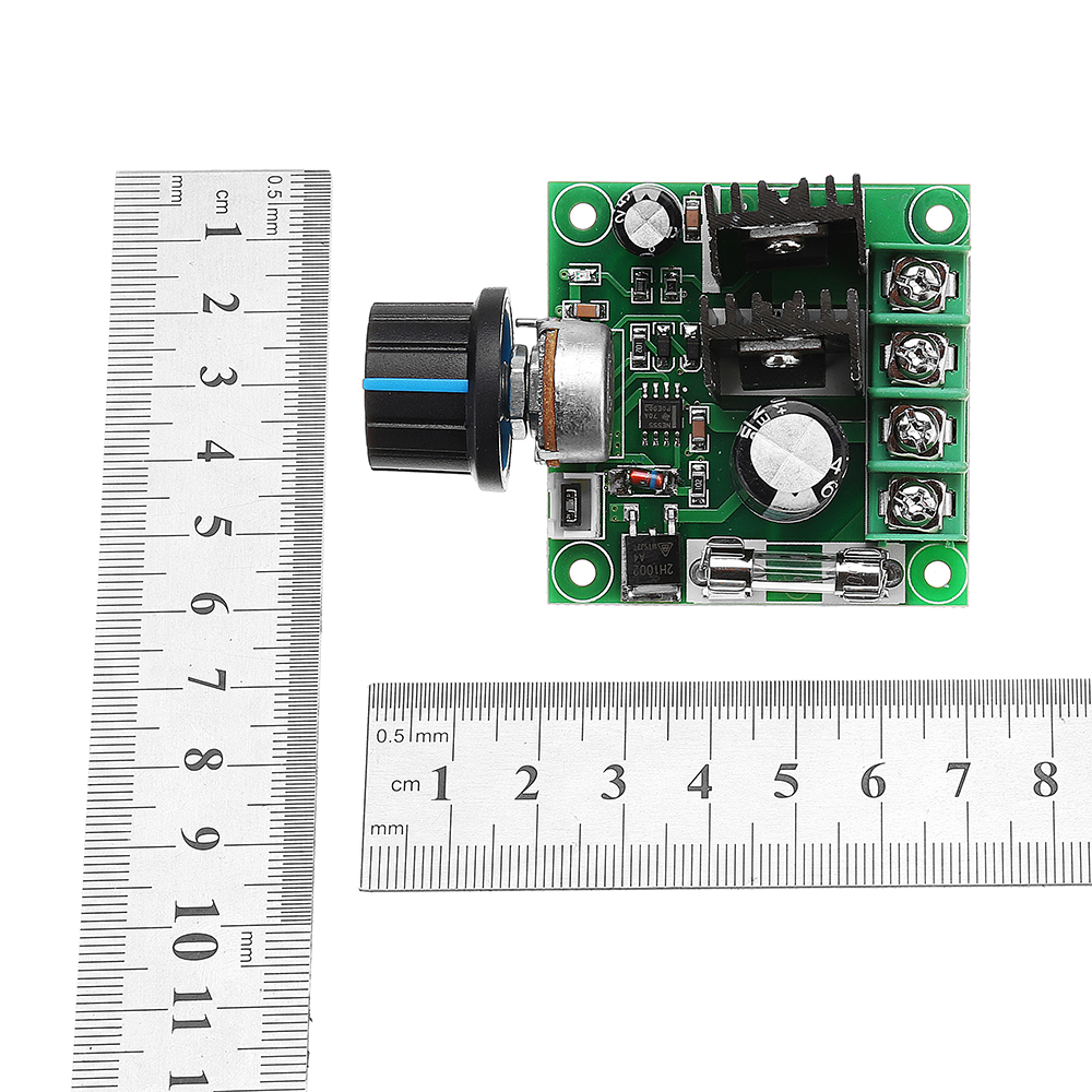 3Pcs-DC-9V-To-50V-10A-Stepless-Adjustable-PWM-DC-Motor-Speed-Controller-Module-With-Knob-1356556