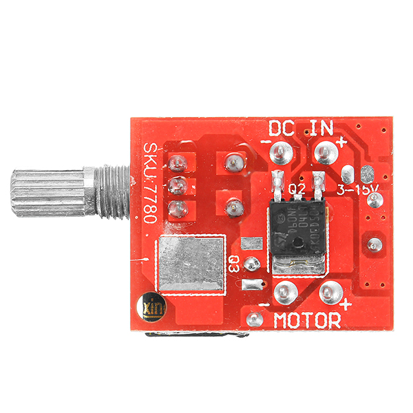 5V-30V DC PWM Speed Controller Mini Electrical Motor Control Switch LED Dim V2X6 