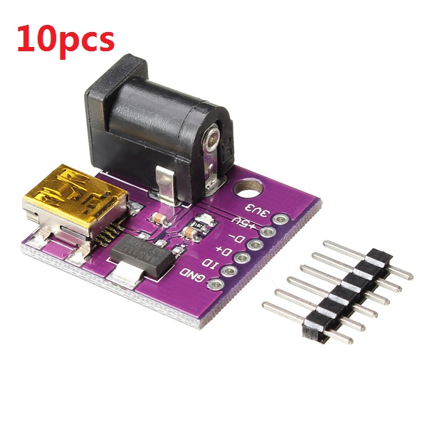 10pcs-CJMCU-5V-Mini-USB-Power-Connector-DC-Power-Socket-Board-For-1121045