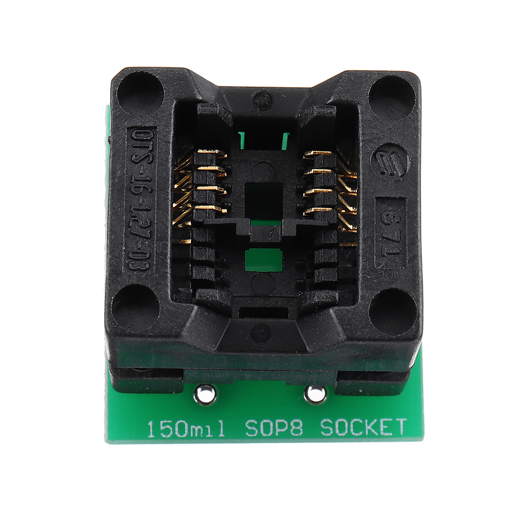 10pcs-SOIC8-SOP8-to-DIP8-Wide-body-Seat-Wide-150mil-Programmer-Adapter-Socket-1557140