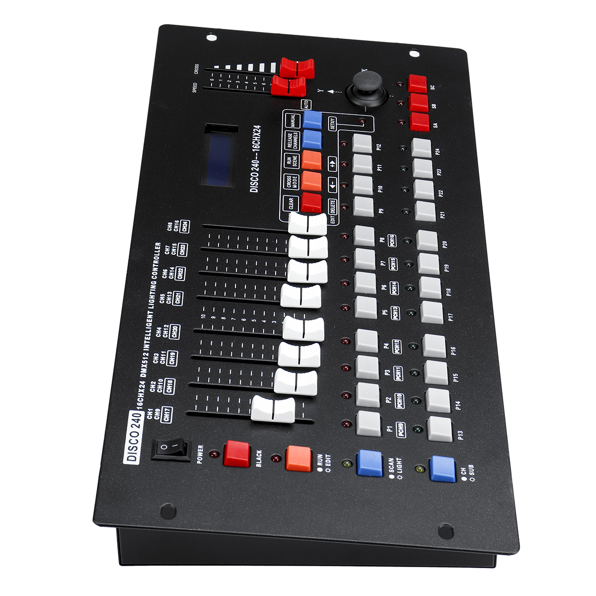DMX Contrôleur, DMX 512 Console, 192 Canaux Equipment pour DJ Disco Light  Party scène Eclairage de Chambre Salon Salle : : Instruments de  musique et Sono