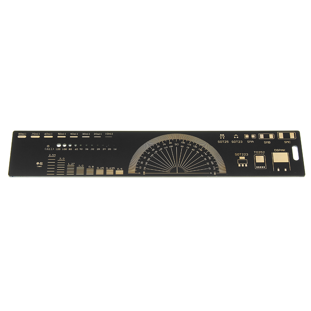 3pcs-20cm-Multifunctional-PCB-Ruler-Measuring-Tool-Resistor-Capacitor-Chip-IC-SMD-Diode-Transistor-P-1446472