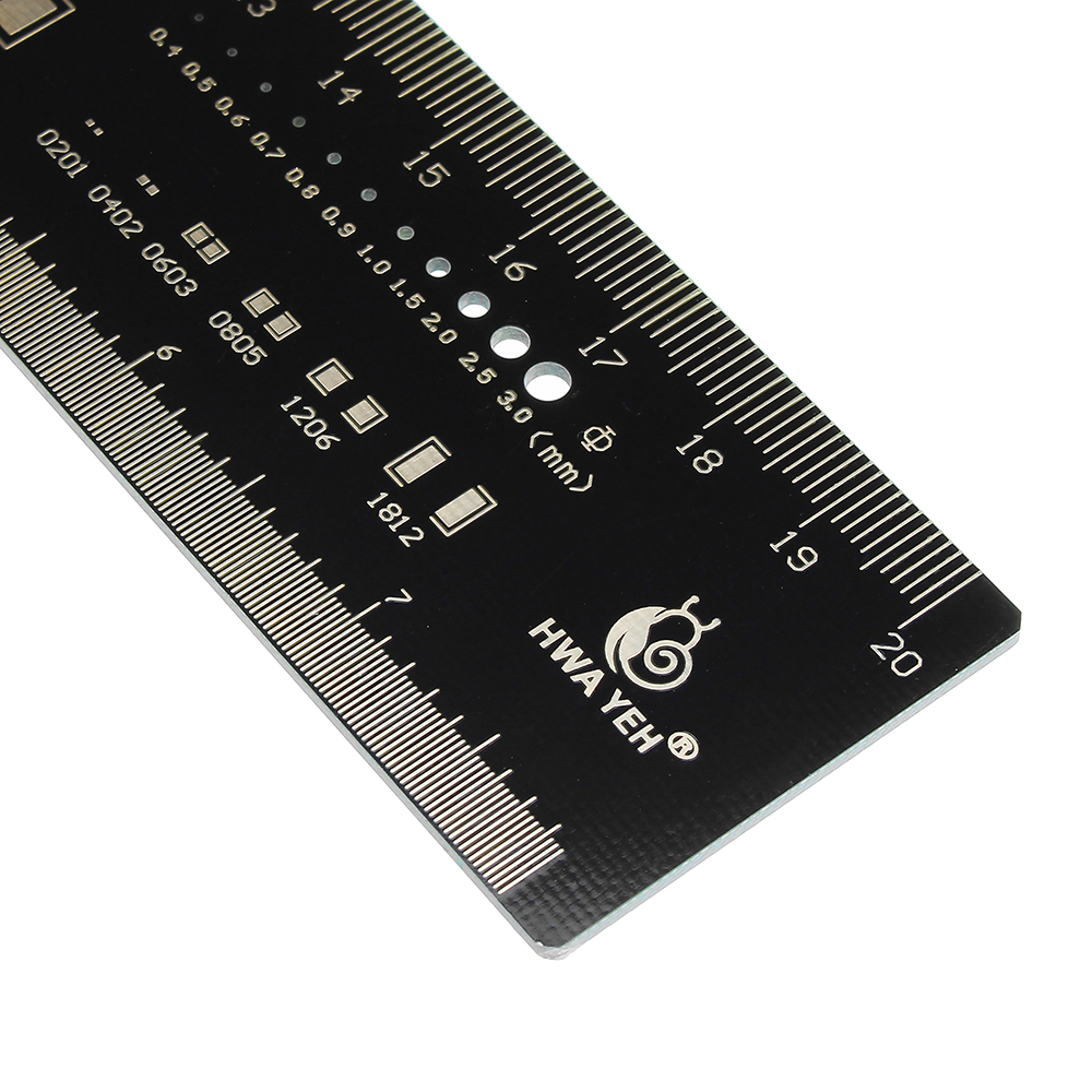 3pcs-20cm-Multifunctional-PCB-Ruler-Measuring-Tool-Resistor-Capacitor-Chip-IC-SMD-Diode-Transistor-P-1446472