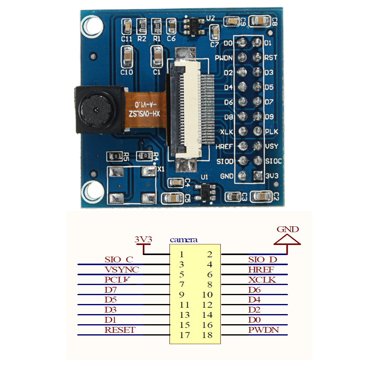 3pcs-VGA-OV7670-CMOS-Camera-Module-Lens-CMOS-640X480-SCCB-With-I2C-Interface-1321997