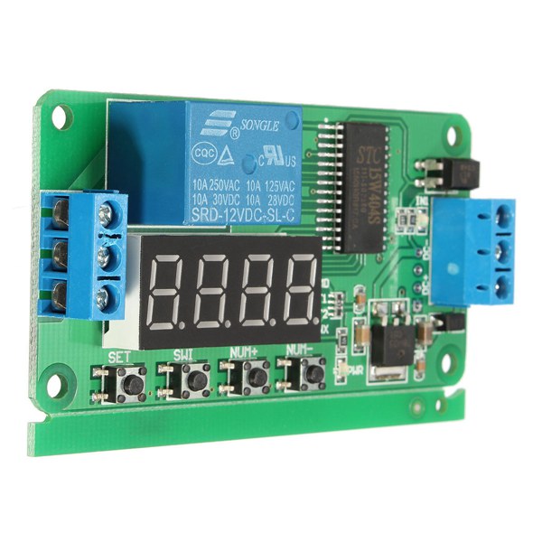 DC-12V-PLC-Self-Lock-Delay-Relay-Multifunction-Cycle-Timer-Module-Switch-Control-1091554