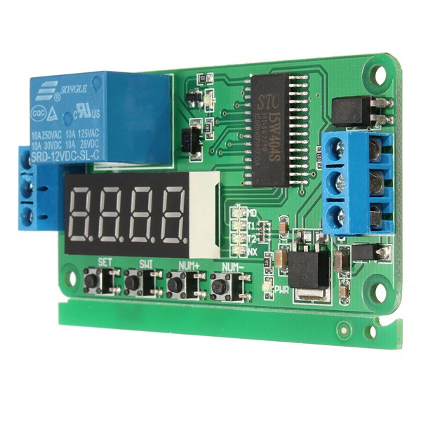 DC-12V-PLC-Self-Lock-Delay-Relay-Multifunction-Cycle-Timer-Module-Switch-Control-1091554