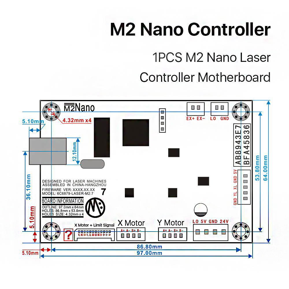 M2-Nano-Laser-Controller-Mother-Main-Board--Control-Panel--Dongle-B-System-Engraver-Cutter-DIY-3020--1661536
