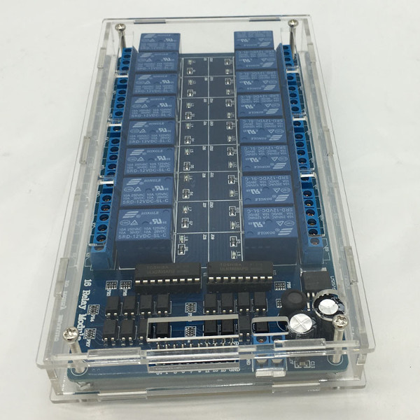 Transparent-Acrylic-Case-Protective-Housing-For-16-Channel-Relay-Module-1215076