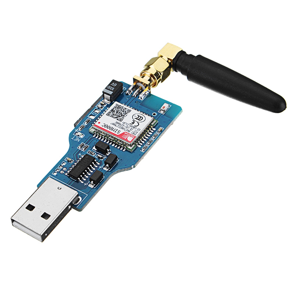 USB-to-GSM-Serial-GPRS-SIM800C-Module-With-bluetooth-Sim900a-Computer-Control-Calling-With-Antenna-1315614