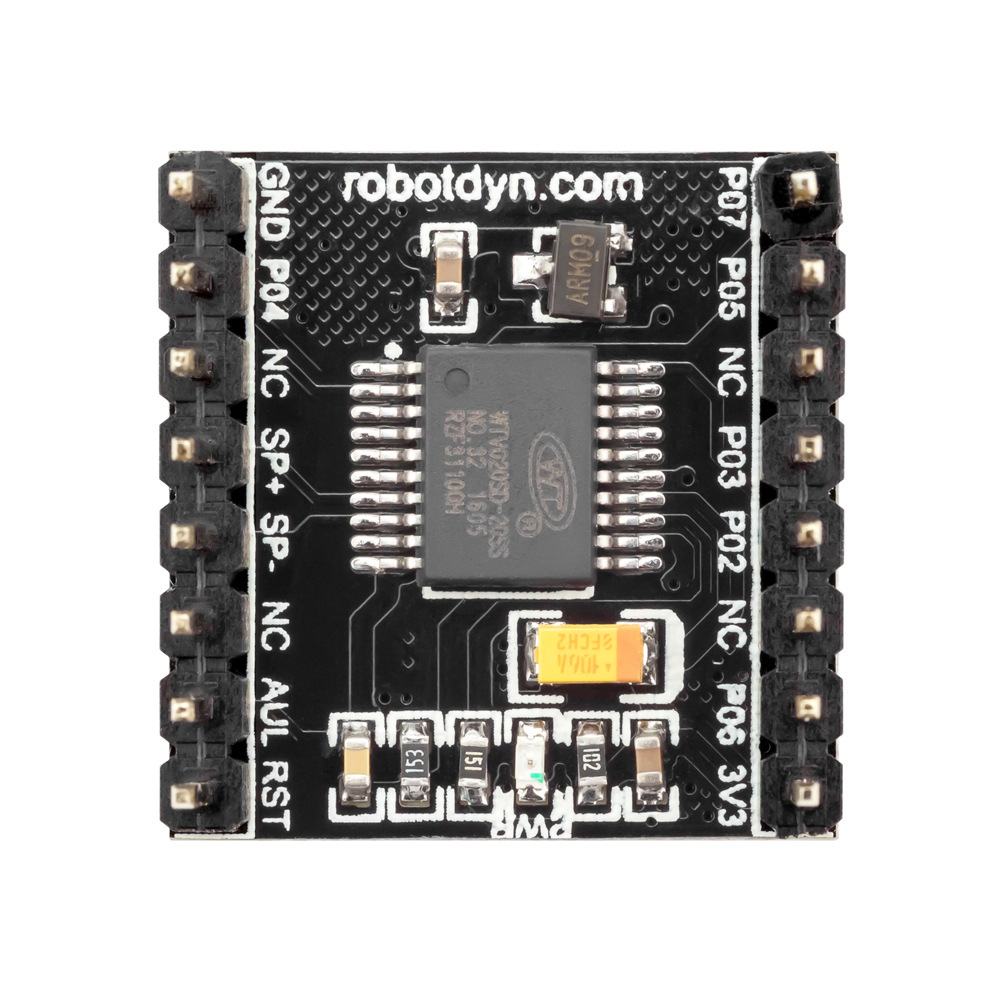 WTV020-Audio-Module-MP3-Player-With-MicroSD-Card-Reader-For-AVR-ARM-PIC-MP3-RobotDyn-for-Arduino---p-1244473