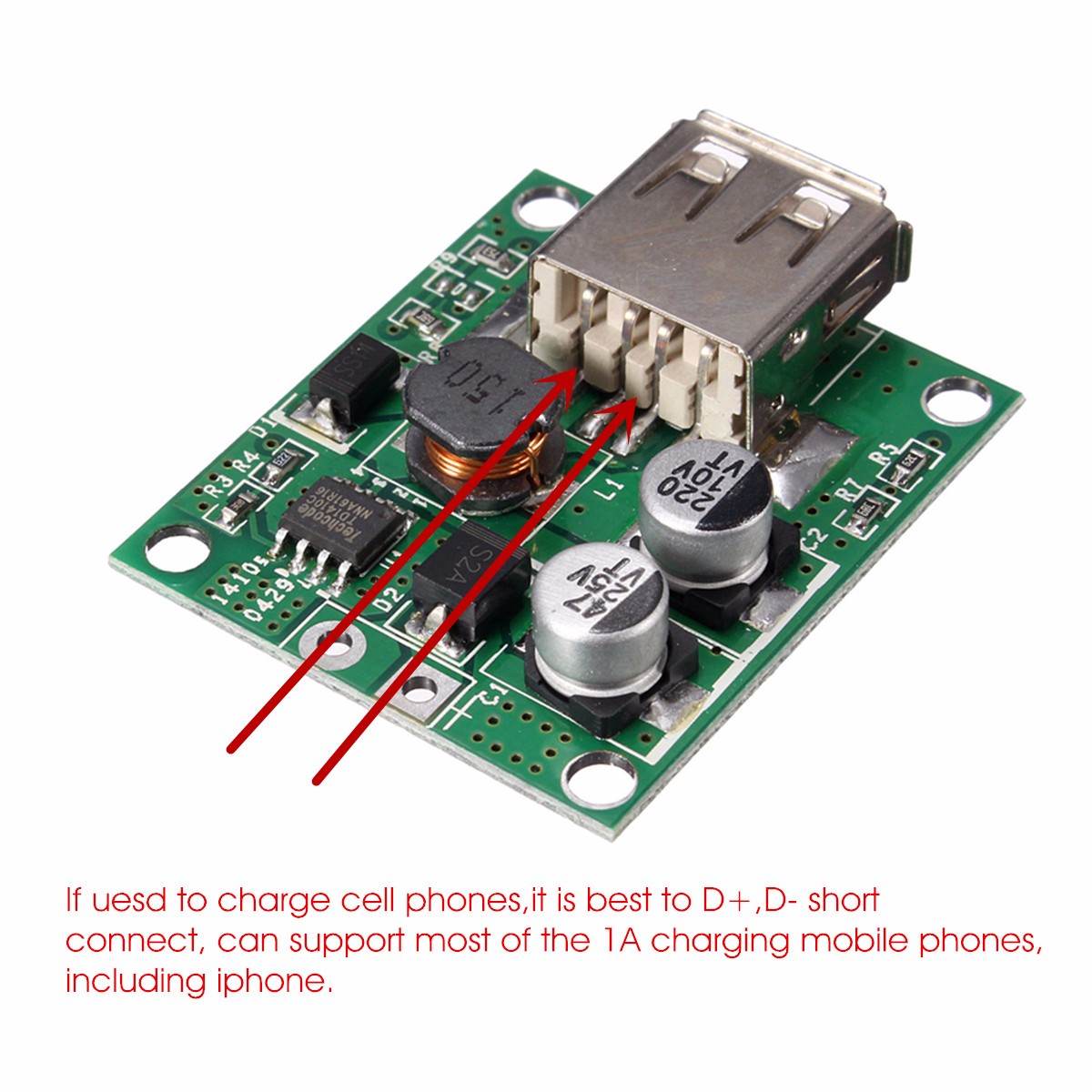 5V-2A-Solar-Panel-Power-Bank-USB-Charge-Voltage-Controller-Regulator-Module-6V-20V-Input-1099540
