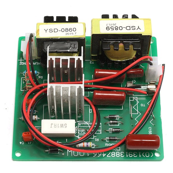 AC 220V Ultrasonic Cleaner Power Driver Board With 2Pcs 50W 40K Transducers 