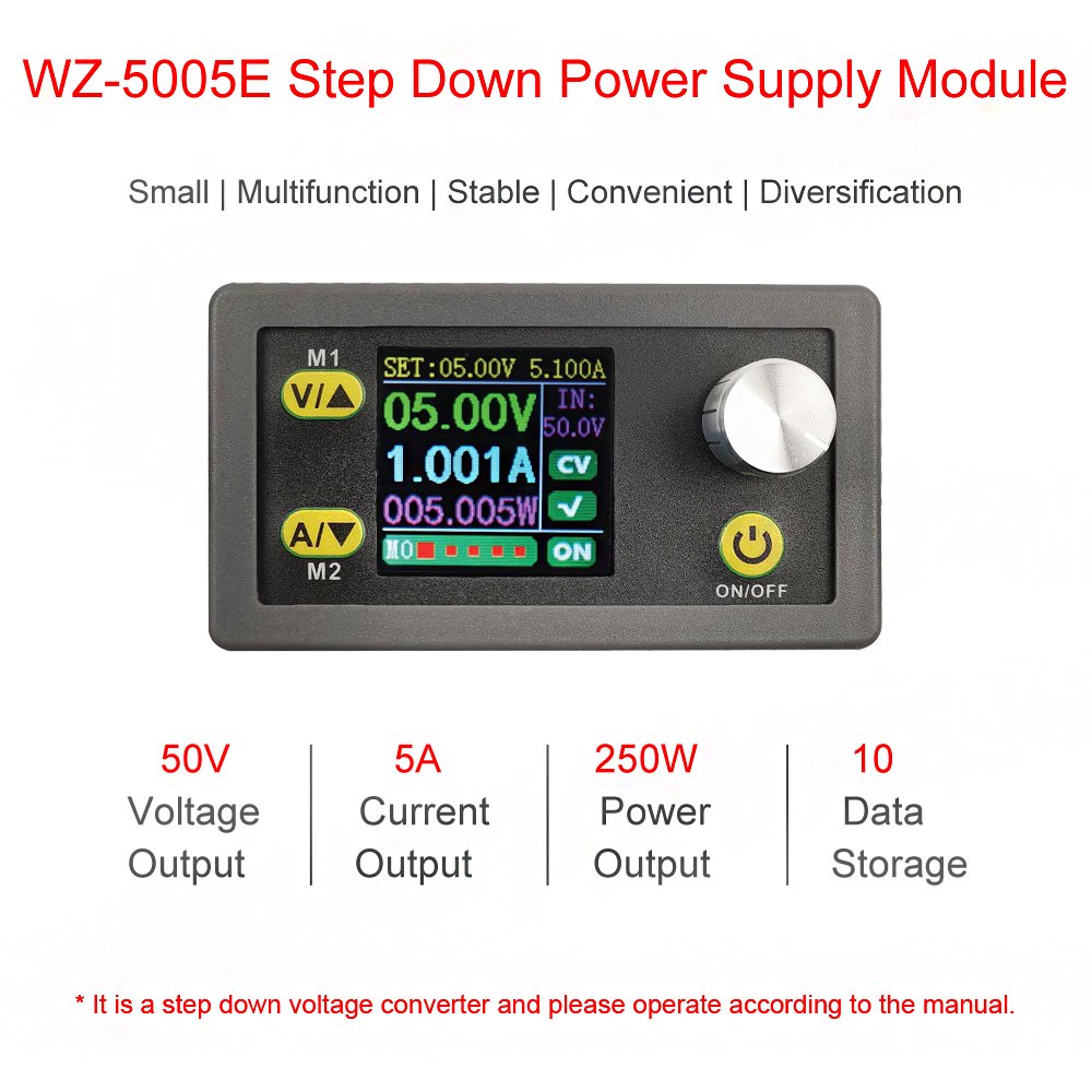 WZ5005E-Step-Down-Power-Supply-Module-Buck-Voltage-Converter-DC-DC-8A-250W-5A-Programmable-with-144i-1747634