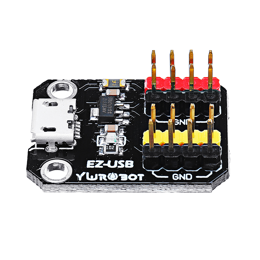 YwRobotreg-USB-Power-Supply-Module-Micro-USB-Interface-33V-5V-1117-Chip-1369559