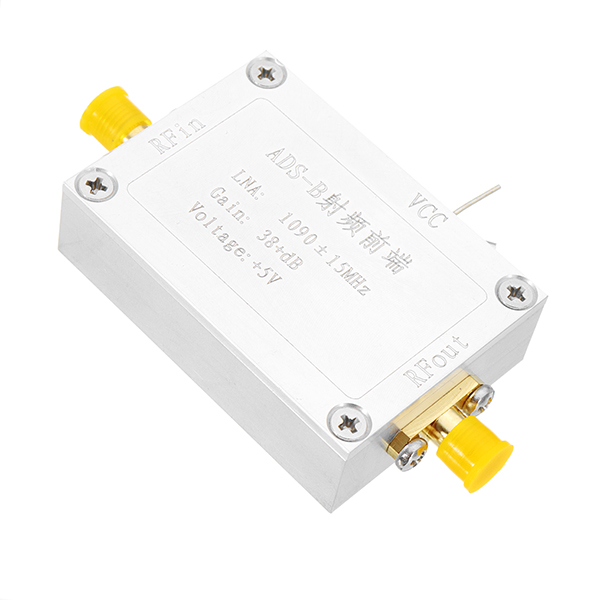1090MHz Amplifier LNA High Gain For ADS-B Receiver Front-End RF Amplification#SC 