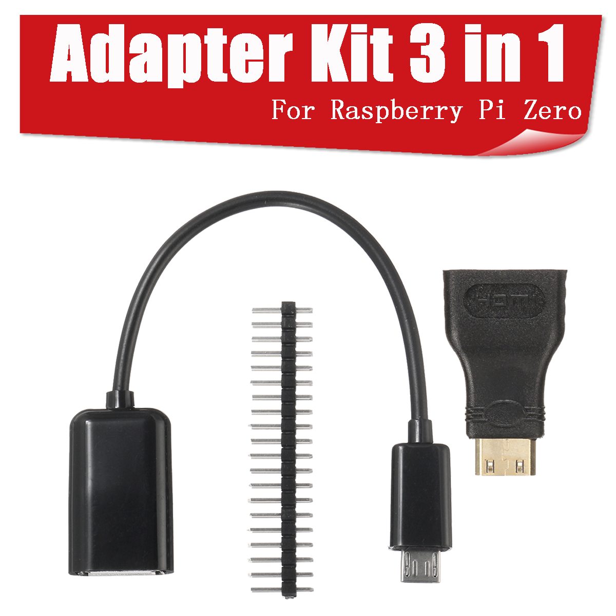 10Sets-3-in-1-Mini-HD-to-HD-AdapterMicro-USB-to-USB-Female-Power-Cable40P-Pin-Kits-For-Raspberry-Pi--1212974